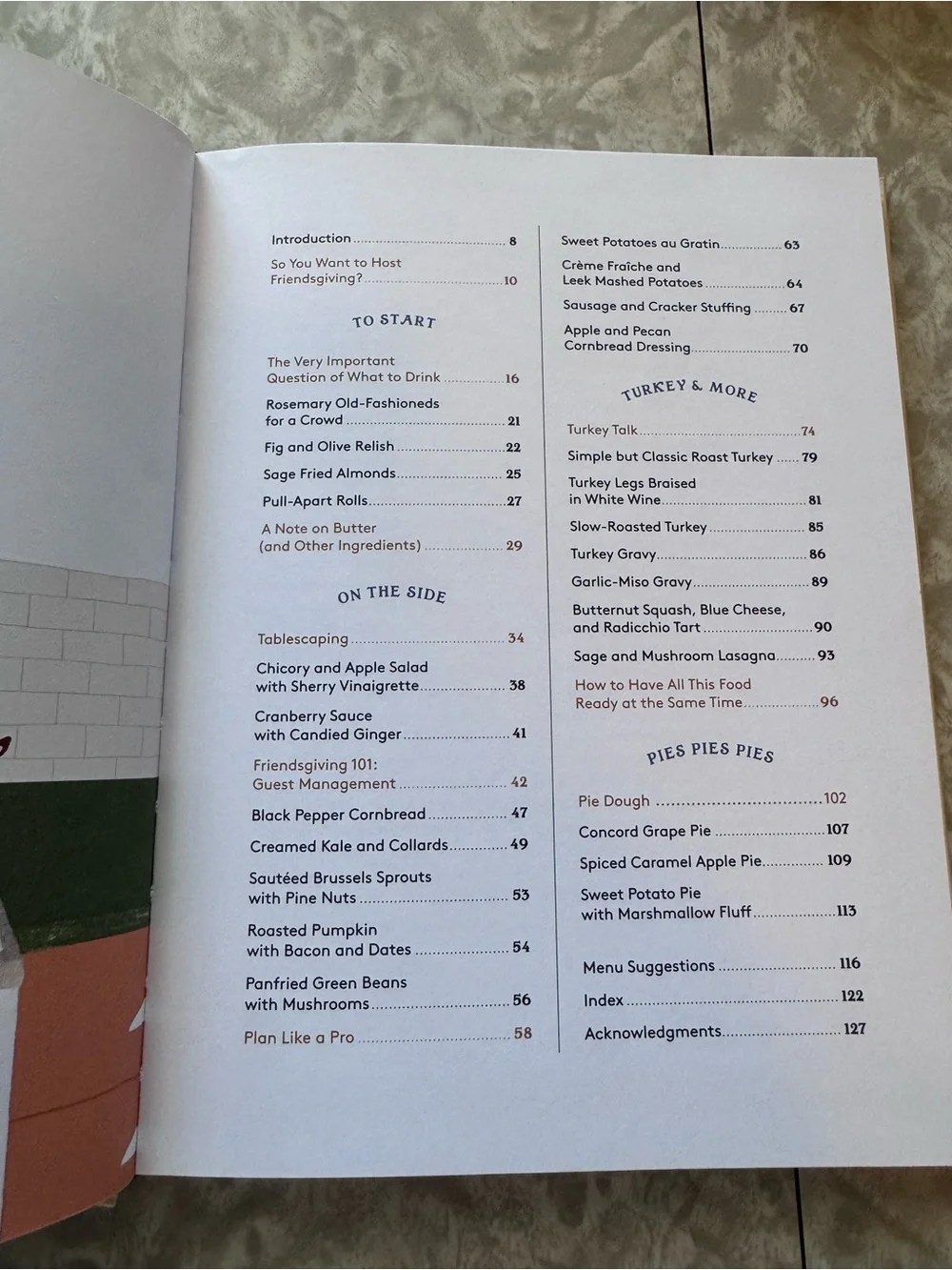 Chronicle Books The Friendsgiving Handbook - Cream & Copper